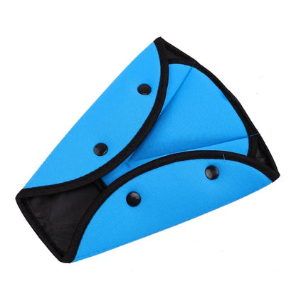 Universal Car Safe Seat Belt Cover Soft Adjustable Triangle Safety Seat Belt Pad Clips Protection for Baby Child Belts amagi