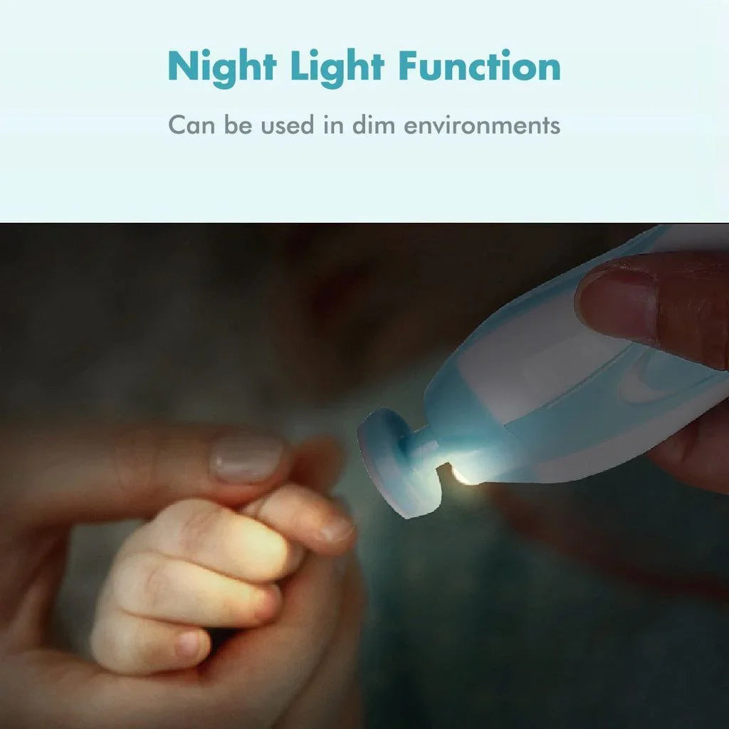 Baby Electric Nail Trimmer Kid Nail Polisher Tool Baby Care Multifunctional Fingernail Cutter Trimmer Infant ManicureSet