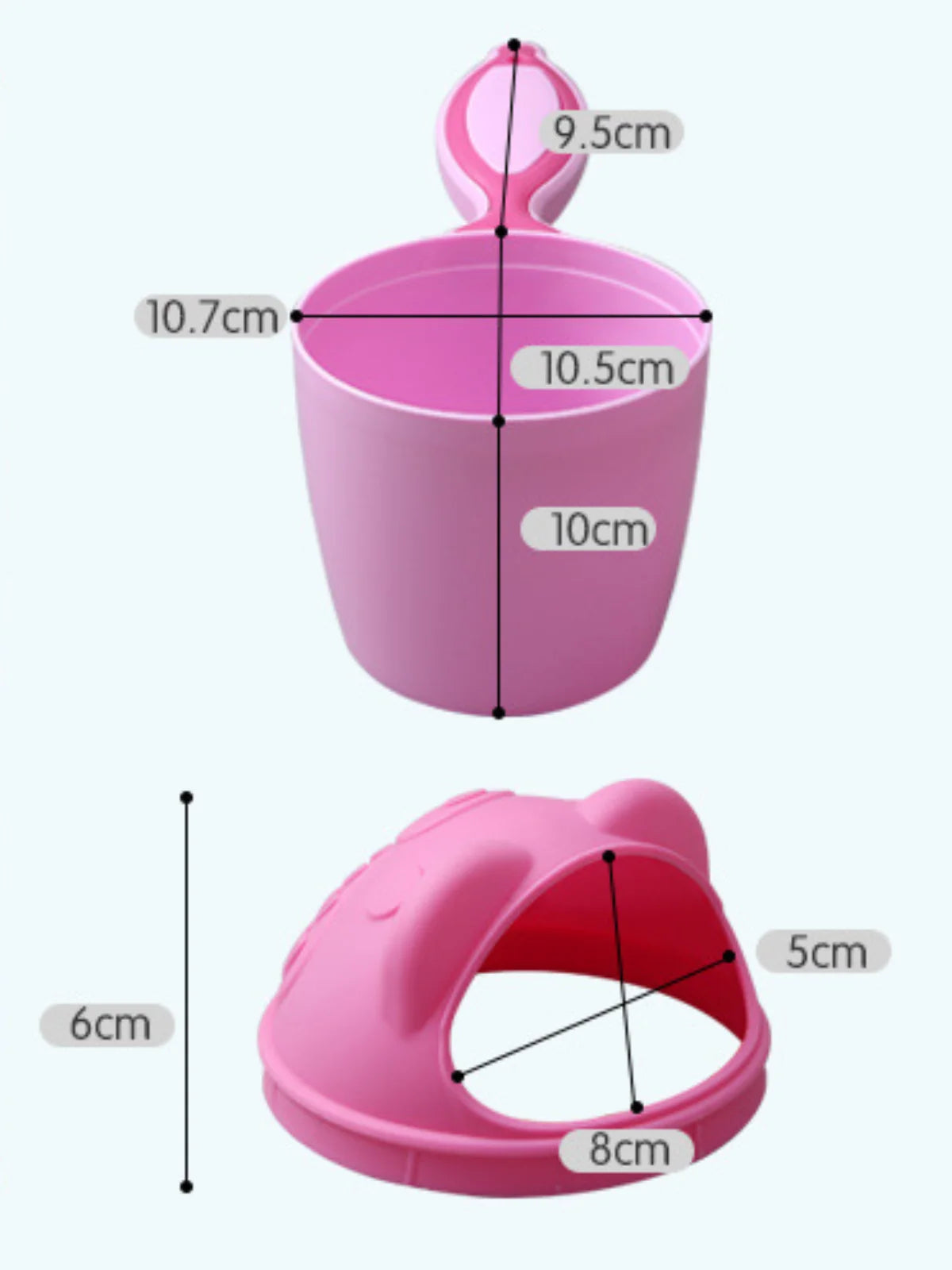 Baby Products, CHILDREN'S Hair Washing Cups, Baby Showers, Hair Washing Cups, Baby Showers, Shower Spoons