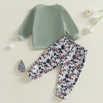 Camo Duck Baby Outfit Set
