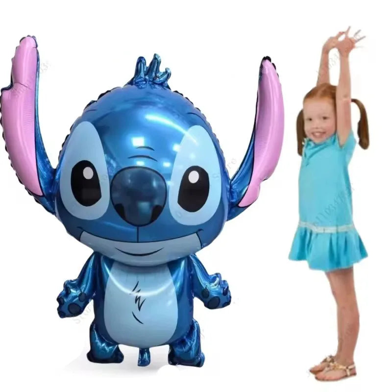Lilo & Stitch Foil Balloon Cartoon StitchThemed Party Decoration for Baby Showers Weddings and Kids Girls Birthdays
