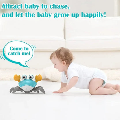 Dancing Crab Run Away Toy Christmas Gift for Babies Crawling Interactive Escape Crabs kids electronic toys Birthday No Battery