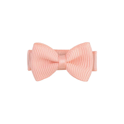 1.2 Inches Solid Colors Mini Hair Bows With Clip For Kids Girls Hairgrips Ribbon Covered Safety Bows Headwear Hair Accessories