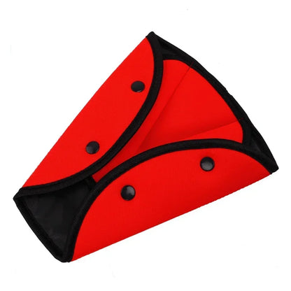 Universal Car Safe Seat Belt Cover Soft Adjustable Triangle Safety Seat Belt Pad Clips Protection for Baby Child Belts amagi