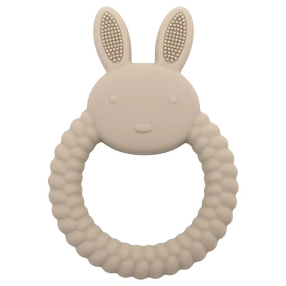 1Pcs Baby Teether Silicone Toy BPA Free Cartoon Rabbit Nursing Teething Gifts Baby Health Molar Chewing Newborn Accessories Toy