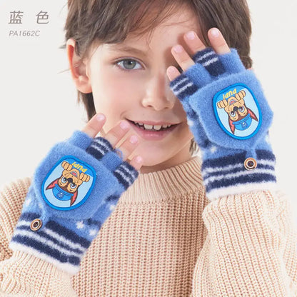 Genuine Paw Patrol Winter KIDS Glove Chase Marshall Skye Everest Rubble Zuma Rocky Ryder Children Mittens Christmas Gift 2-6T