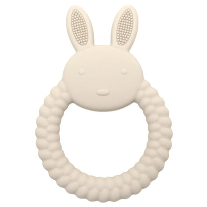 1Pcs Baby Teether Silicone Toy BPA Free Cartoon Rabbit Nursing Teething Gifts Baby Health Molar Chewing Newborn Accessories Toy