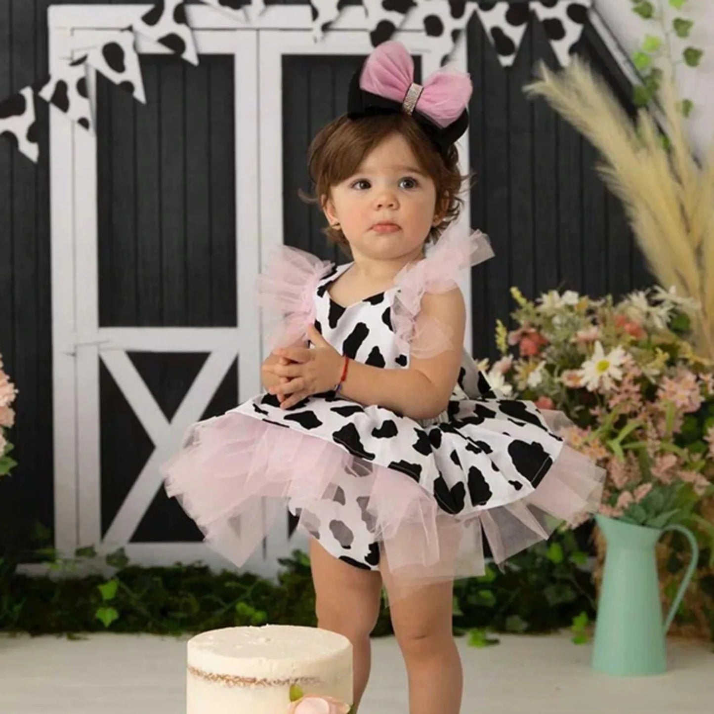 Toddler Baby Girl Romper Set
