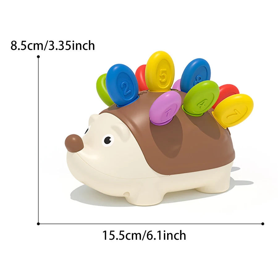 Montessori Hedgehog Toys Baby Concentration Training Education Toys Fine Motor Sensory Educational Toy for Kids Birthday Gifts