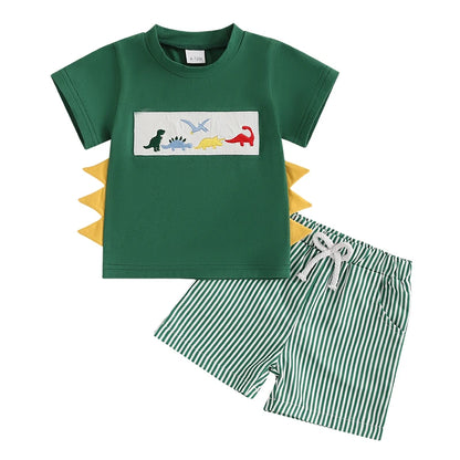 Toddler Baby Animal Print Shorts Set