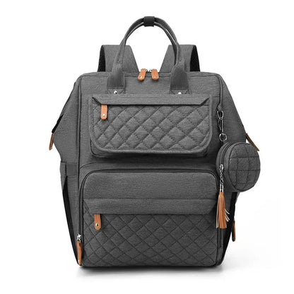 Multi-Compartment Mommy Diaper Backpack