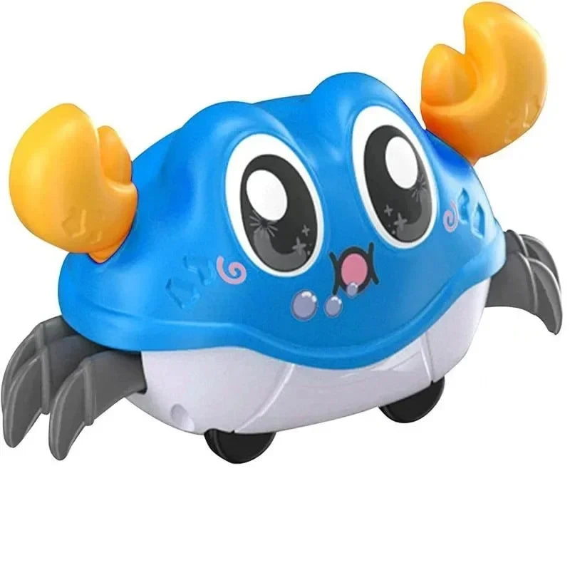 Crawling Crab Tummy Time Walking Dancing Toy Baby Sensory Toys Infant Learning Crawl Gifts Double Force Walking Crawling Toys