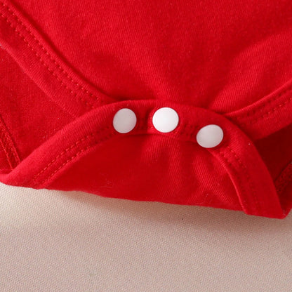 Strawberry Baby Romper Set
