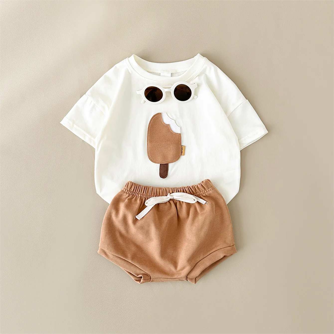 Infant Cotton Ice Cream Outfit