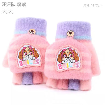 Genuine Paw Patrol Winter KIDS Glove Chase Marshall Skye Everest Rubble Zuma Rocky Ryder Children Mittens Christmas Gift 2-6T