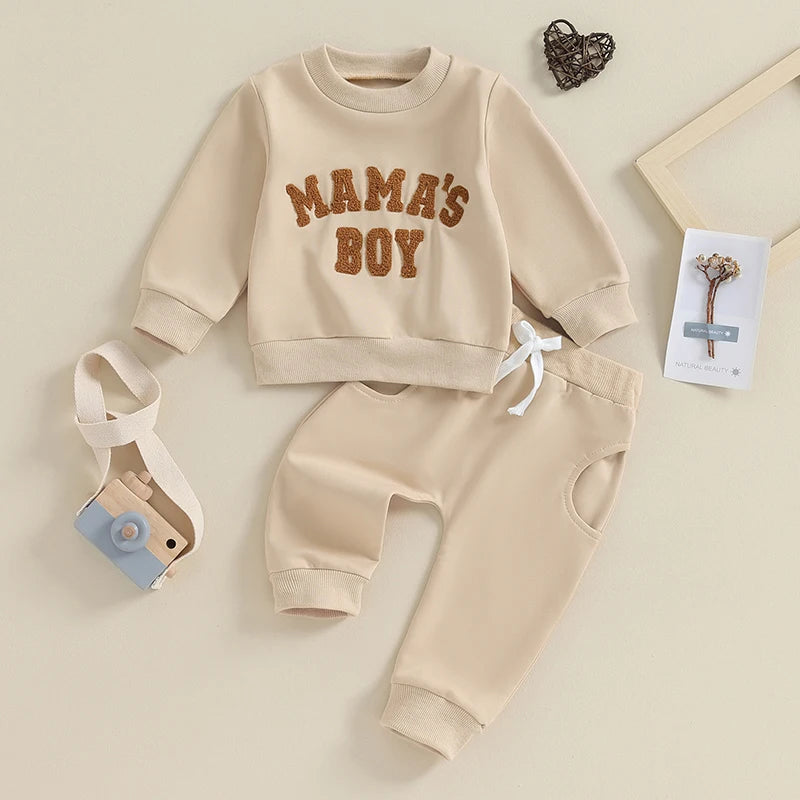 Baby Boy Sweatshirt Set
