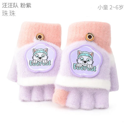 Genuine Paw Patrol Winter KIDS Glove Chase Marshall Skye Everest Rubble Zuma Rocky Ryder Children Mittens Christmas Gift 2-6T