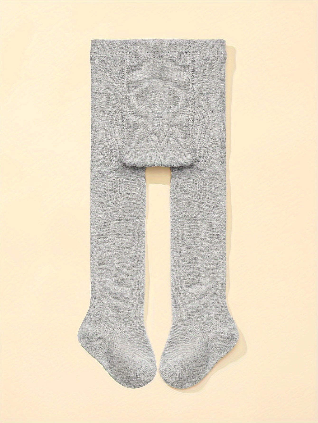 Infant's Solid Color Leggings, Versatile Pantyhose, Baby Girl's Clothing
