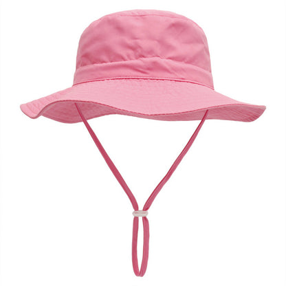 Summer Baby Sun Hats for Girls And Boys, Beach Bucket Hats for Ages 0-8.