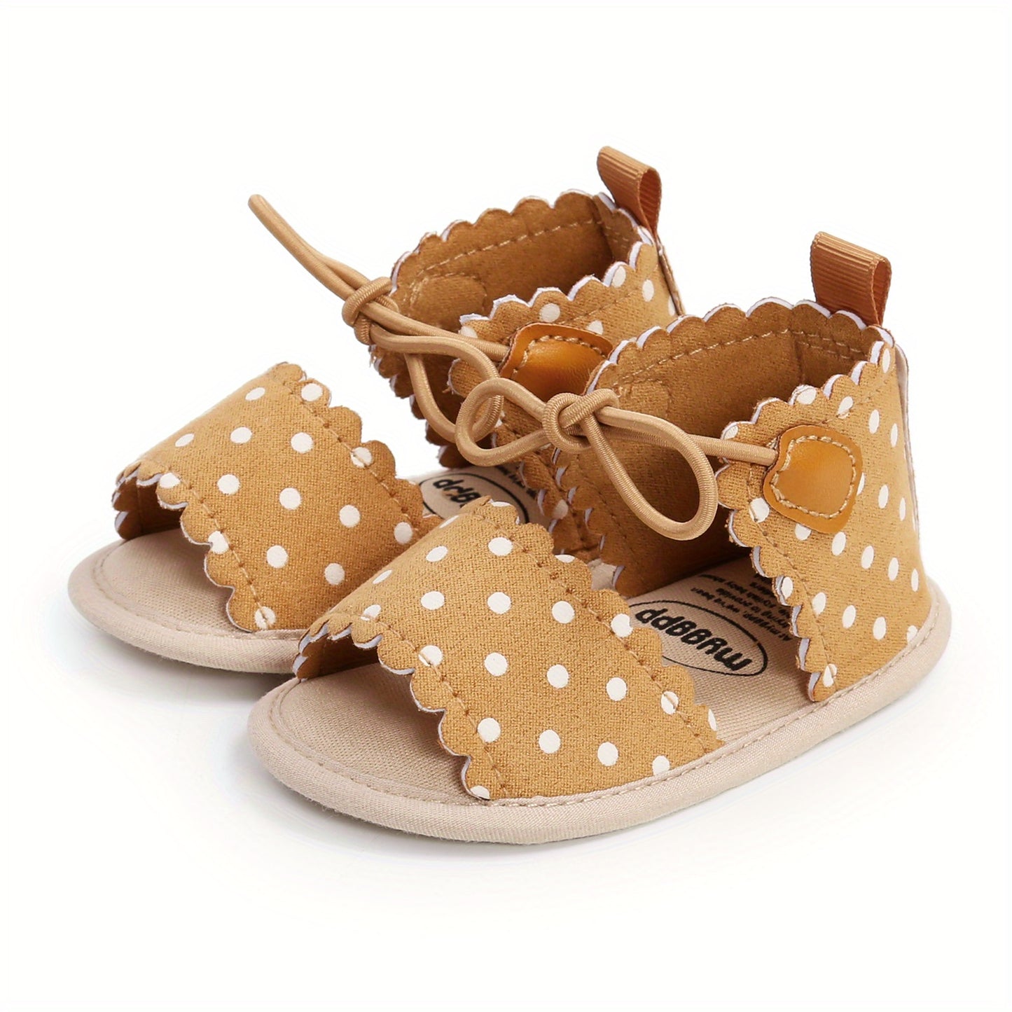 Adorable & Lightweight Baby Girl Sandals: Open-Toe, Easy Fasten Crib Shoes Perfect for First Walkers – Spring/Summer Ready