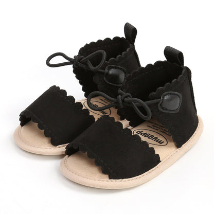 Adorable & Lightweight Baby Girl Sandals: Open-Toe, Easy Fasten Crib Shoes Perfect for First Walkers – Spring/Summer Ready
