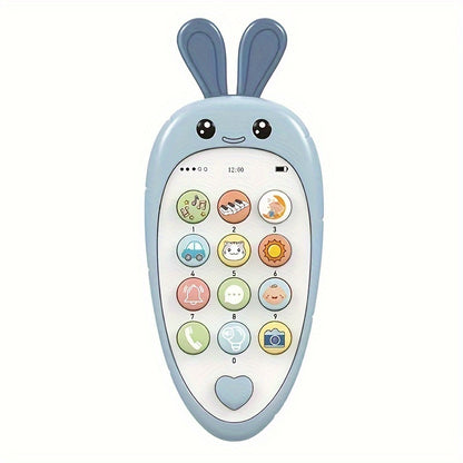 Baby Phone Toys Bilingual Telephone Teether Music Voice Toy Early Educational Learning Machine Electronic Children Gift Baby Toy Christmas/Halloween/Thanksgiving Day Christmas Halloween Thanksgiving Gifts