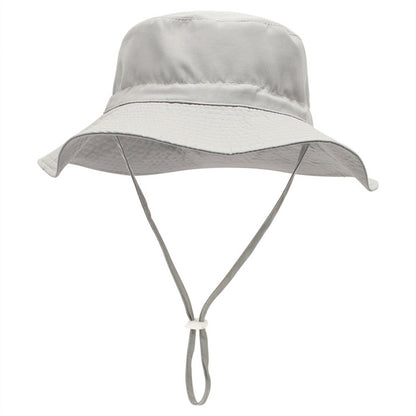 Summer Baby Sun Hats for Girls And Boys, Beach Bucket Hats for Ages 0-8.