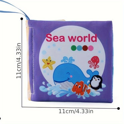 [Soft Baby Books] 8, 5 & 3 Soft Cloth Baby Book Sets | Cognitive Cloth Books, Tear-Resistant And Washable, Vivid Fruit, Animal And Ocean Themes, Early Education, Perfect Christmas Birthday Gifts