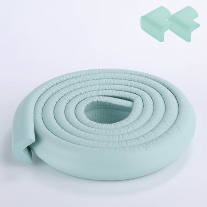 Proofing Edge And Corner Guard Protector Set, 6.5 Feet Edges & 2 Foam Corners, Furniture And Tables Child Baby Proof Bumpers , Pre-Taped Corner Cushions