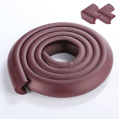 Proofing Edge And Corner Guard Protector Set, 6.5 Feet Edges & 2 Foam Corners, Furniture And Tables Child Baby Proof Bumpers , Pre-Taped Corner Cushions